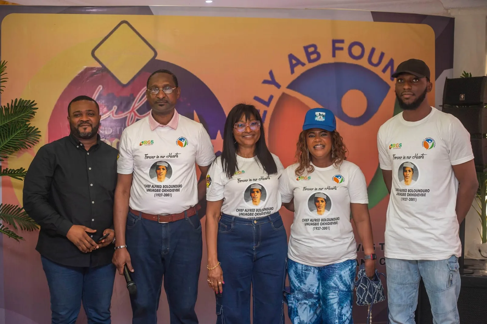 Lovely AB Foundation event attendees